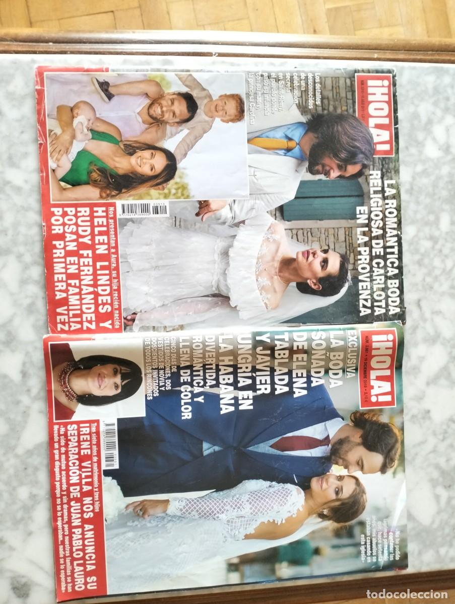 Coleccionismo de Revista Hola: Revistas hola julio 2019 diciembre 2018