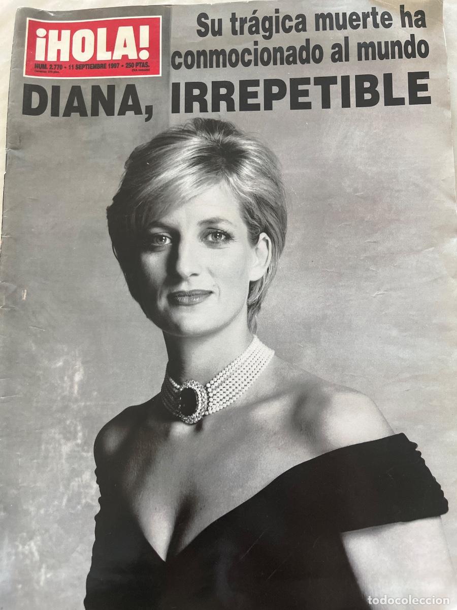 Coleccionismo de Revista Hola: Antigua revista Hola de 1997. Edici&oacute;n Especial Diana