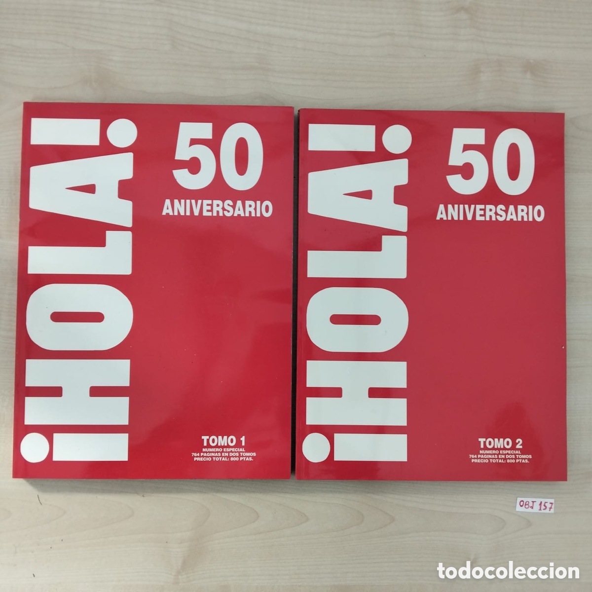 Coleccionismo de Revista Hola: Lote 50 aniversario revista Hola