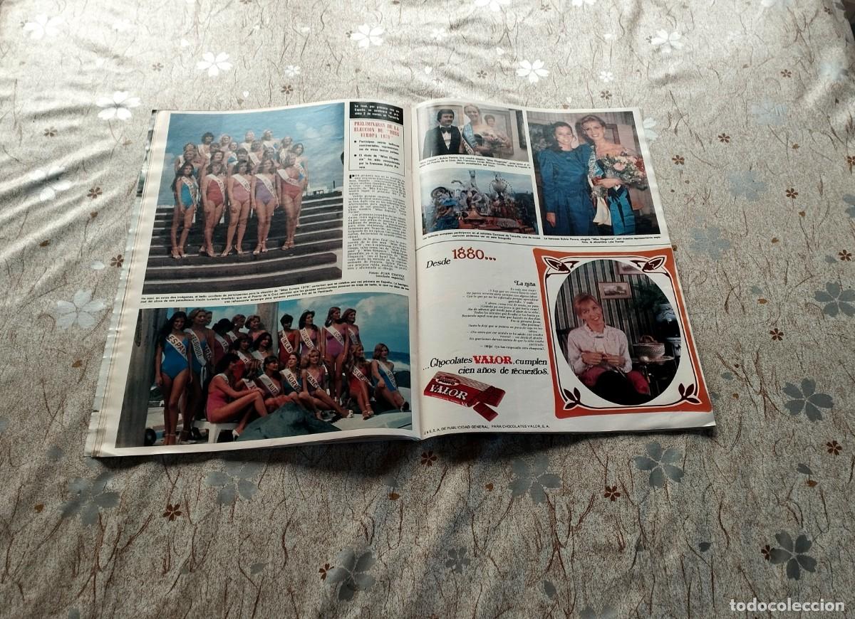 Coleccionismo de Revista Hola: HOLA / MISS EUROPE 1979, MISS EUROPA, ROCIO DURCAL, MARGAUX HEMINGWAY, ANTONIO FLORES, GRACE KELLY