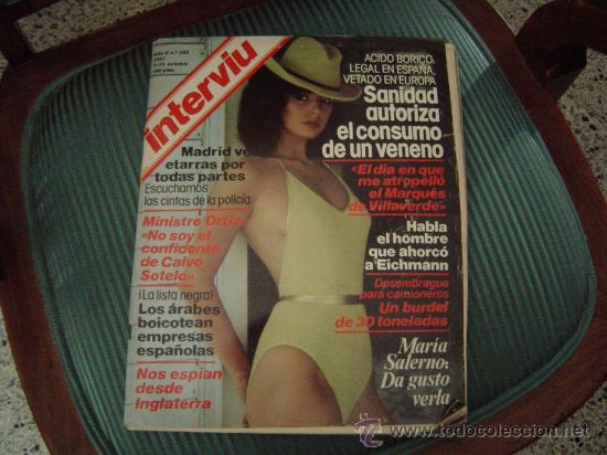 Coleccionismo de revista Intervi&uacute;: Revista Interviu. - Foto 1