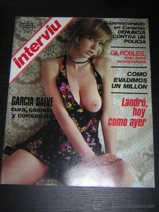 Collectionnisme de Magazine Intervi&uacute;: INTERVIU - N&ordm; 20 - SEPTIEMBRE 1976 - SAMANTHA STARR / JANETH AGREN / GIL ROBLES