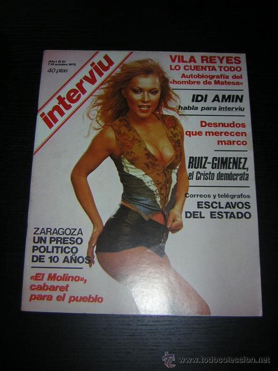 Collectionnisme de Magazine Intervi&uacute;: INTERVIU - N&ordm; 21 - OCTUBRE 1976 - LENNY / EL MOLINO / BORGES