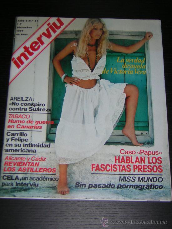 Collectionnisme de Magazine Intervi&uacute;: INTERVIU - N&ordm; 81 - DICIEMBRE 1977 - VICTORIA VERA / KATIA TCHENKO