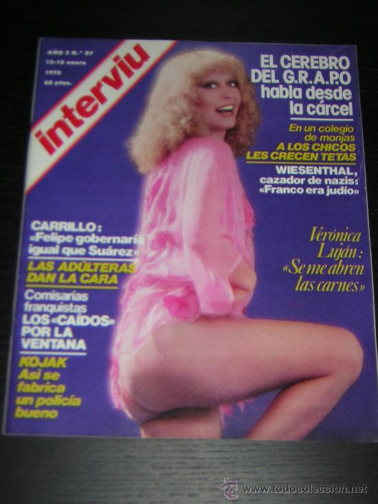 Collectionnisme de Magazine Intervi&uacute;: INTERVIU - N&ordm; 87 - ENERO 1978 - VERONICA LUJAN / TANIJA DANIELS
