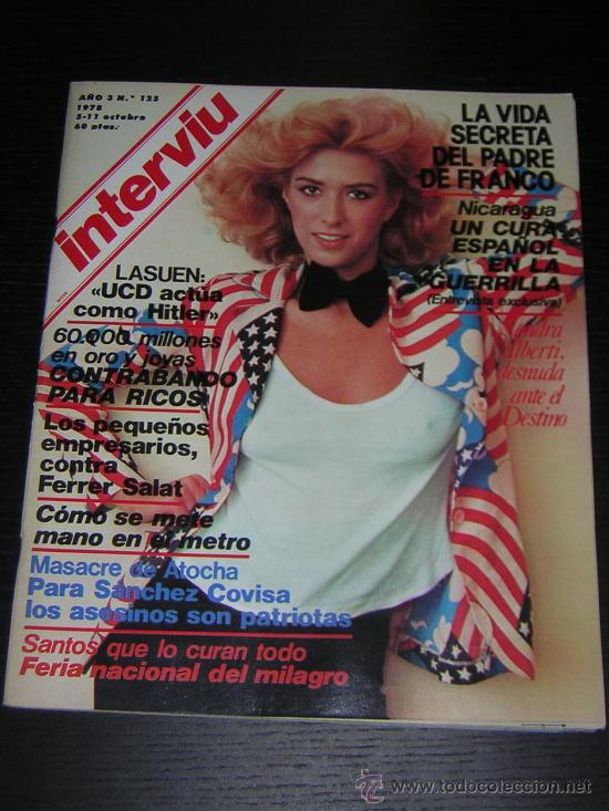 Collectionnisme de Magazine Intervi&uacute;: INTERVIU - N&ordm; 125 - OCTUBRE 1978 -