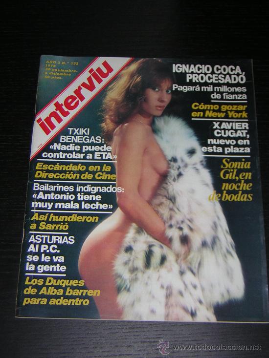 Collectionnisme de Magazine Intervi&uacute;: INTERVIU - N&ordm; 133 - NOVIEMBRE 1978 - SONIA GIL