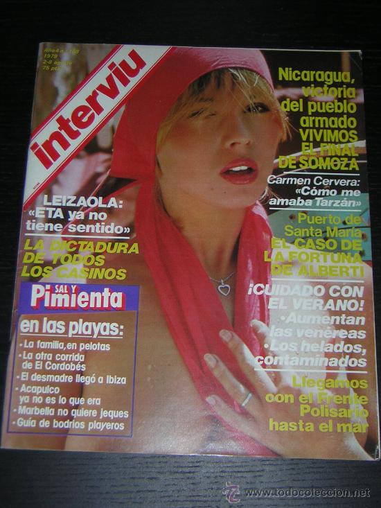 Collectionnisme de Magazine Intervi&uacute;: INTERVIU - N&ordm; 168 - AGOSTO 1979 -