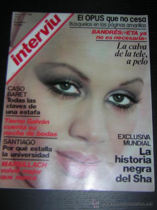 Collectionnisme de Magazine Intervi&uacute;: INTERVIU - N&ordm; 186 - DICIEMBRE 1979 -