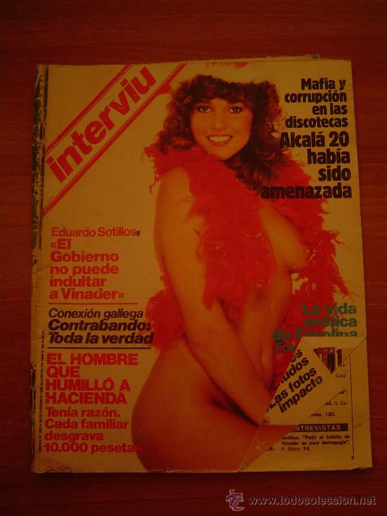 Sammeln von Zeitschriften Intervi&uacute;: REVISTA INTERVIU ,N&ordm; 398, DEL 28 DICIEMRE DE 1983 AL 3 ENERO DE 1984 - LA VIDA EROTICA DE CAROLINA