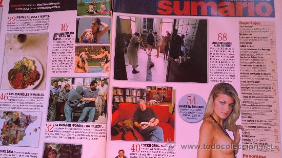 Collezionismo di Rivista Intervi&uacute;: LOTE-TRES;INTERVIU.SIN PORTADA(NO FALTAN HOJAS,SOLA PORTADA).A&Ntilde;OS;2000--2001.