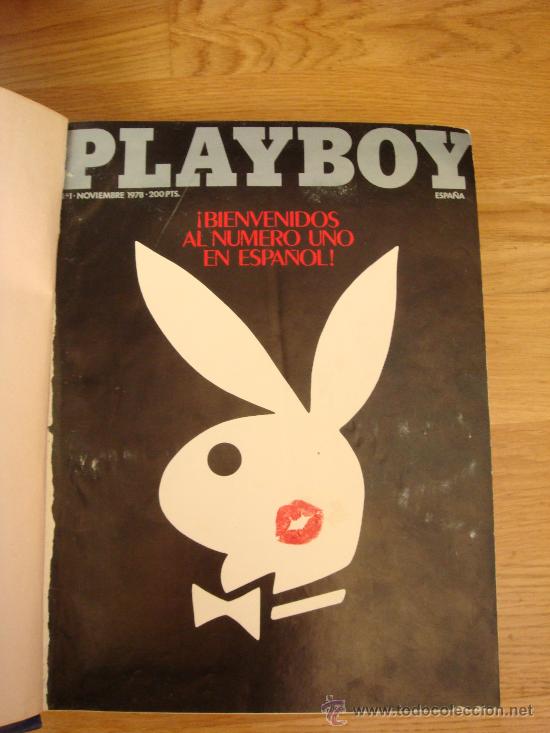 Collectionnisme de Magazine Intervi&uacute;: &iexcl;&iexcl;&iexcl; COLECCI&Oacute;N DE PLAYBOY DE 1979/80 - 26 REVISTAS ENCUADERNADAS INCLUYE LA N&ordm;1 !!!
