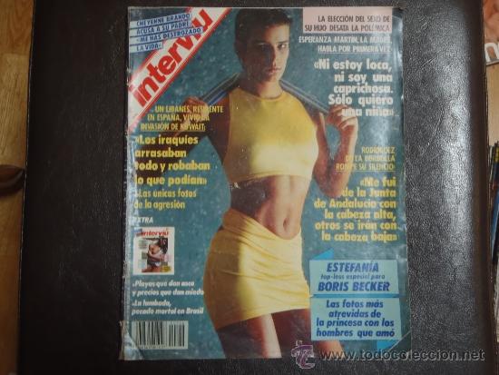 Coleccionismo de revista Intervi&uacute;: INTERVIU 746 ESTEFANIA DE MONACO - Foto 1