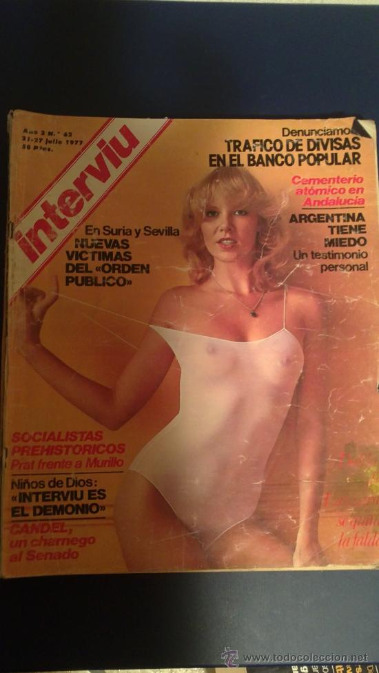 Collectionnisme de Magazine Intervi&uacute;: ANTIGUA REVISTA INTERVIU.N&ordm;62.A&Ntilde;O77-VER INDICE