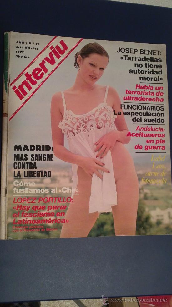 Collectionnisme de Magazine Intervi&uacute;: ANTIGUA REVISTA INTERVIU.N&ordm;73.A&Ntilde;O77-VER INDICE