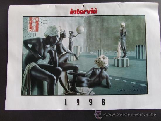 Collection Magazine Intervi&uacute;: calendario revista interviu a&ntilde;o 1998 nuevo!