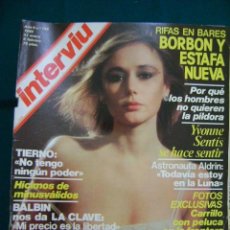 Coleccionismo de Revista Interviú: REVISTA INTERVIU Nº 194, AÑ0 1980, CARRILLO CON PELUCA, YVONNE SENTÍS, ALDRIN, GUYANA, BALBÍN. Lote 36478354