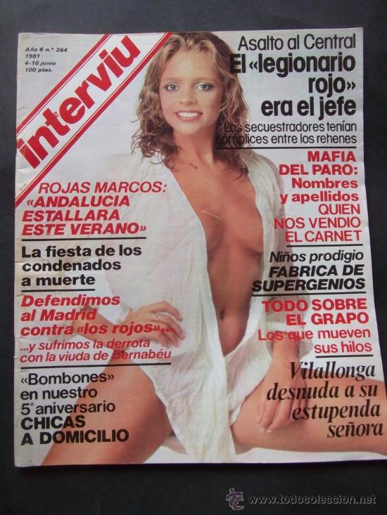 Collection Magazine Intervi&uacute;: revista interviu n 264 a&ntilde;o 1981 vilallonga