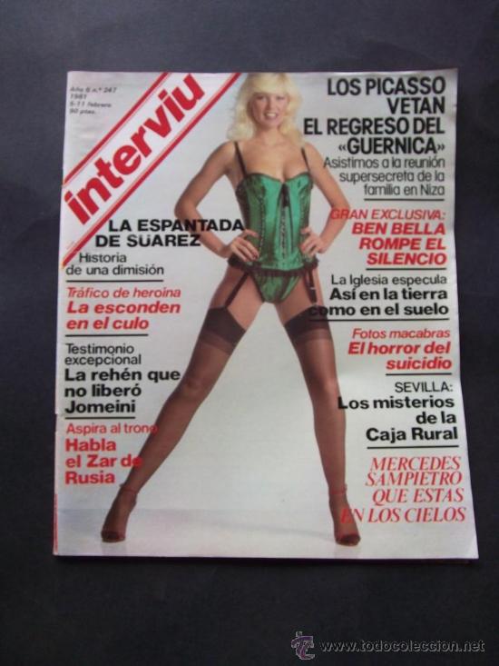 Collection Magazine Intervi&uacute;: revista interviu n 247 a&ntilde;o 1981 mercedes sampietro