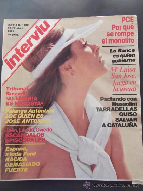 Collezionismo di Rivista Intervi&uacute;: revista interviu n 100 a&ntilde;o 1978