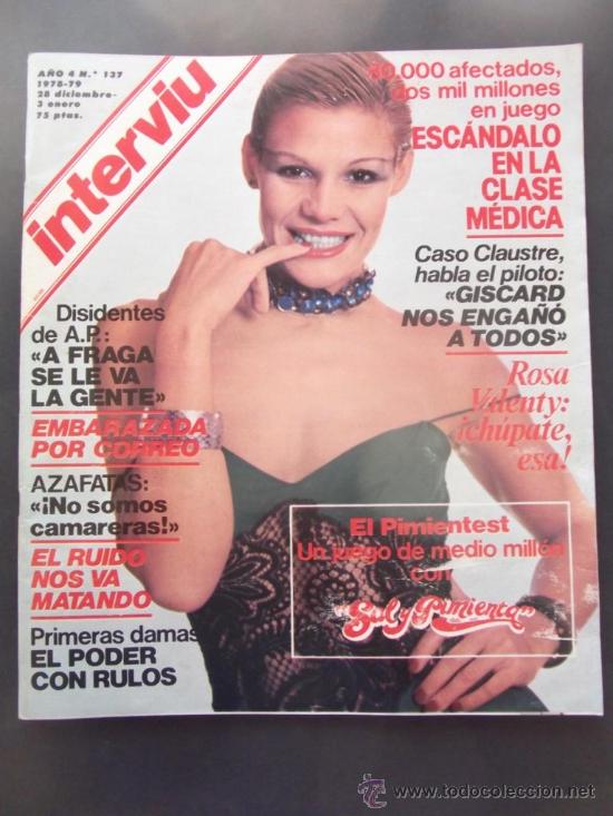 Collezionismo di Rivista Intervi&uacute;: revista interviu n 137 a&ntilde;o 1978 1979