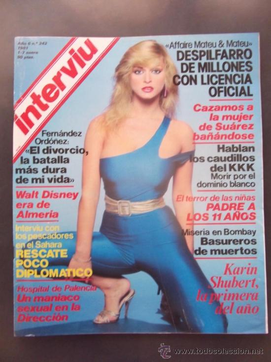 Collezionismo di Rivista Intervi&uacute;: revista interviu n 242 a&ntilde;o 1981