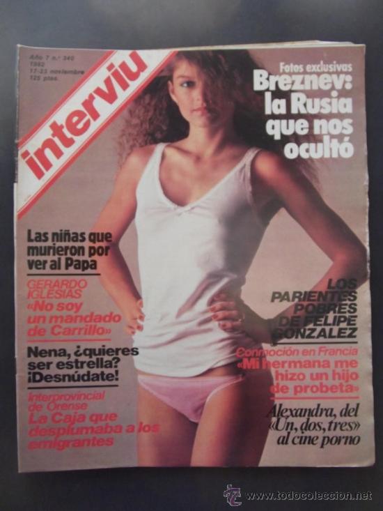 Collezionismo di Rivista Intervi&uacute;: revista interviu n 340 a&ntilde;o 1982