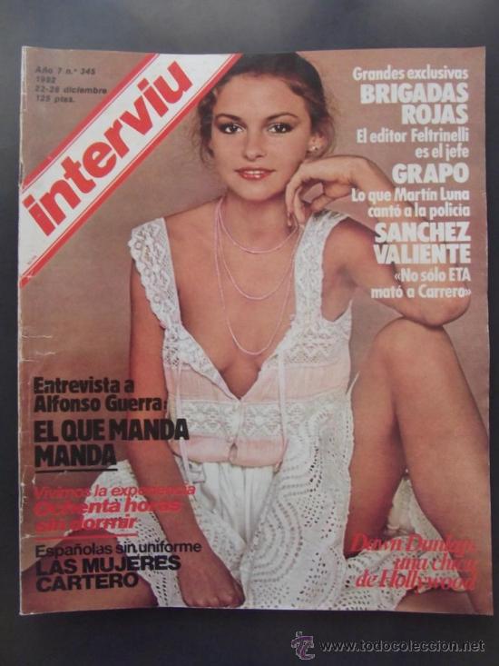 Collezionismo di Rivista Intervi&uacute;: revista interviu n 345 a&ntilde;o 1982