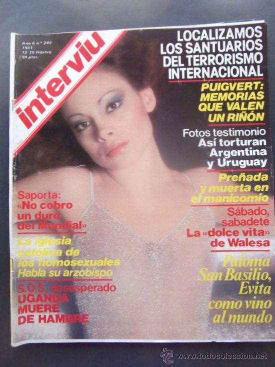 Collezionismo di Rivista Intervi&uacute;: revista interviu n 248 a&ntilde;o 1981