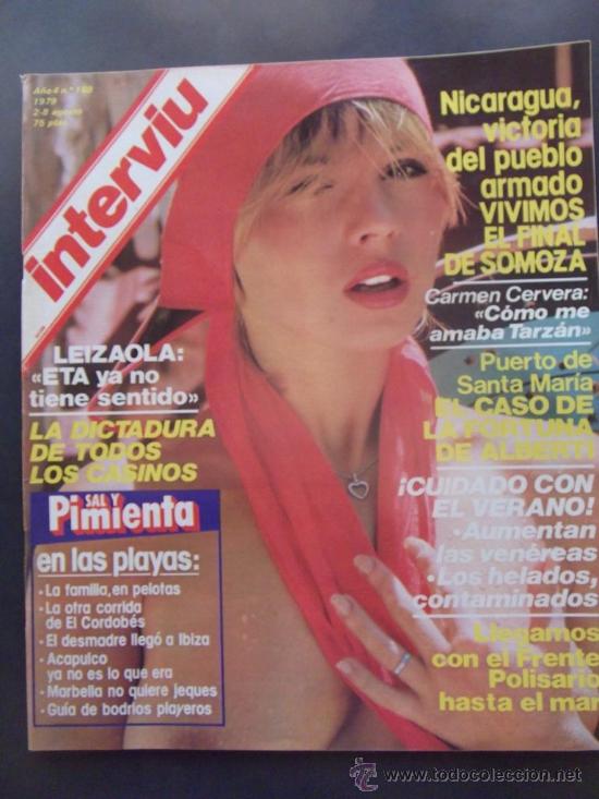 Collezionismo di Rivista Intervi&uacute;: revista interviu n 168  a&ntilde;o 1979