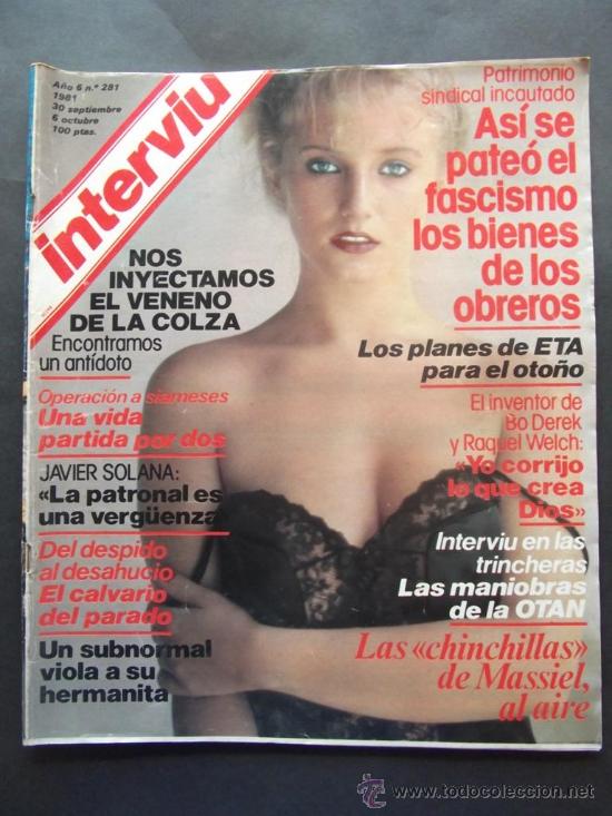 Collezionismo di Rivista Intervi&uacute;: revista interviu n 281 a&ntilde;o 1981