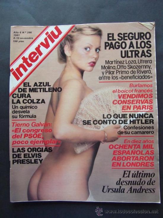 Colecionismo da Revista Intervi&uacute;: revista interviu n 286 a&ntilde;o 1981