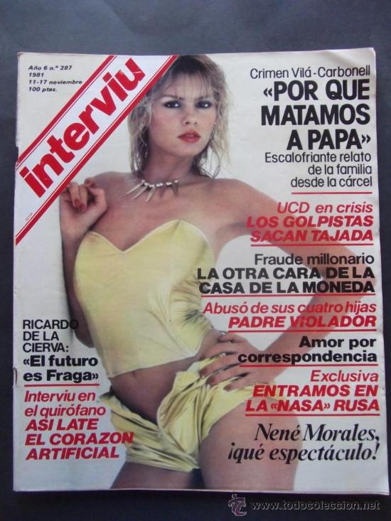 Colecionismo da Revista Intervi&uacute;: revista interviu n 287 a&ntilde;o 1981