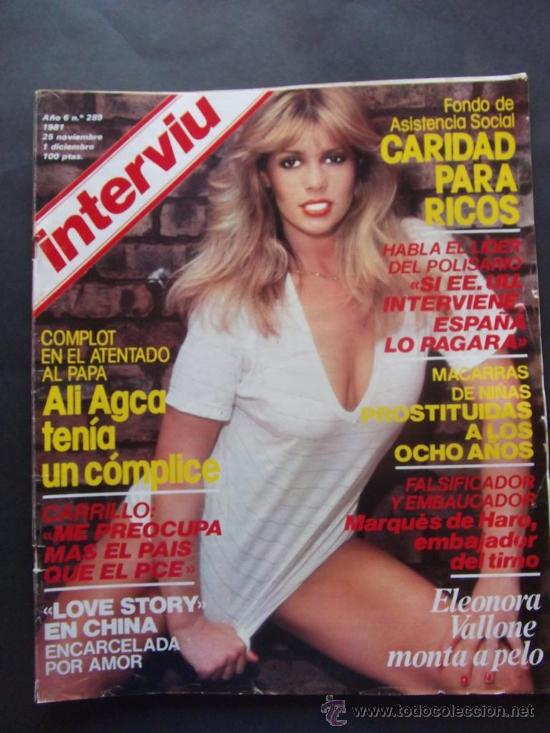 Colecionismo da Revista Intervi&uacute;: revista interviu n 289 a&ntilde;o 1981