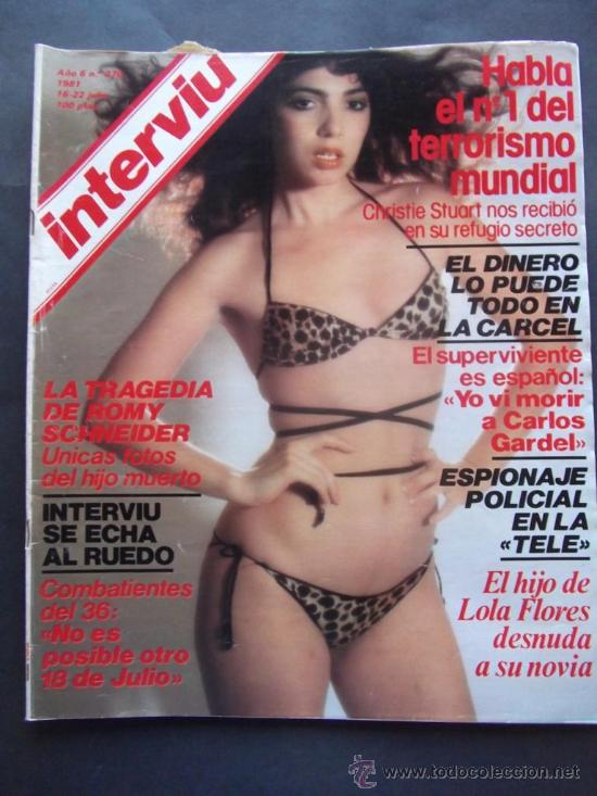 Colecionismo da Revista Intervi&uacute;: revista interviu n 270 a&ntilde;o 1981
