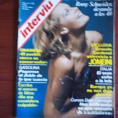 Coleccionismo de Revista Interviú: INTERVIU - Nº 193 - 24-30 DE ENERO DE 1980 / ROMY SCHNEIDER, DESNUDA A LOS 40. Lote 38242083