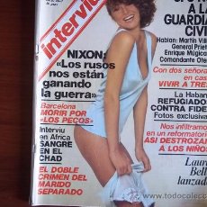 Coleccionismo de Revista Interviú: INTERVIU - Nº 206 - 24-30 DE ABRIL DE 1980 / LAURA BELLI ( LANZADA ) BARCELONA MORIR POR LOS PECOS