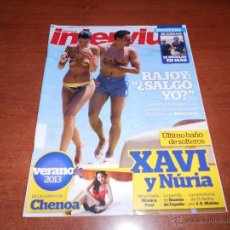 Coleccionismo de Revista Interviú: REVISTA INTERVIÚ Nº 1942 15/07/13 XAVI Y NURIA, CHENOA, ESCOLTAS. Lote 40805043