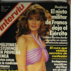 Coleccionismo de Revista Interviú: REVISTA INTERVIU Nº 309 EXTRA AÑO 1982 - CARMEN CERVERA - MALVINAS - MIRA OTRAS EN MI TIENDA. Lote 48472938