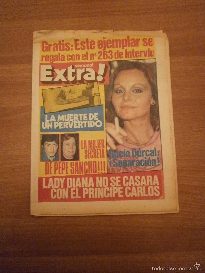 Coleccionismo de revista Intervi&uacute;: EJEMPLAR -EXTRA -   DE INTERVIU DEL N&ordm; 263  --- - Foto 1