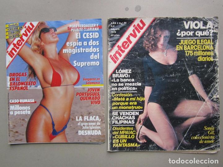 Collectionnisme de Magazine Intervi&uacute;: 2 REVISTAS INTERVIU SOLO PARA ADULTOS