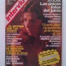 Coleccionismo de Revista Interviú: REVISTA INTERVIÚ Nº199. AÑO 1980. VICTORIA ABRIL.. Lote 80734778