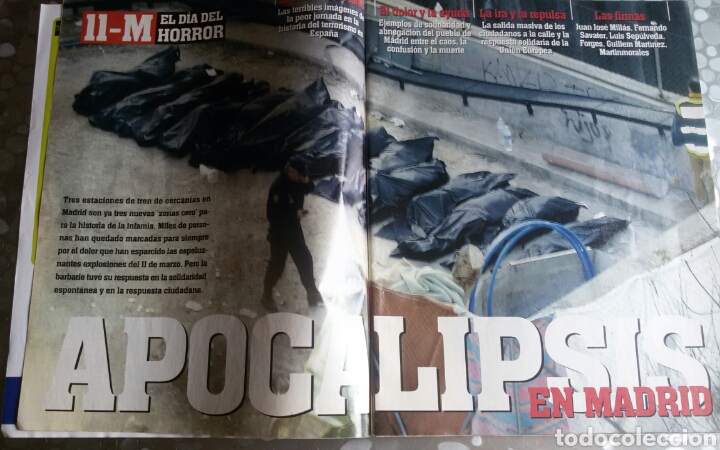 Coleccionismo de revista Intervi&uacute;: Interviu 11M - Foto 2
