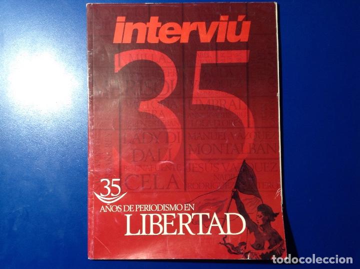 Collezionismo di Rivista Intervi&uacute;: Revista interviu. 35 a&ntilde;os de periodismo.