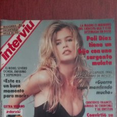 Coleccionismo de Revista Interviú: ANTIGUA REVISTA INTERVIU ANGELA MOLINA. Lote 117200291