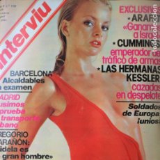 Coleccionismo de Revista Interviú: INTERVIU Nº 150 DE 1979- HERMANAS KESSLER, YASSER ARAFAT, GREGORIO MARAÑON, SAM CUMMINGS, VER+
