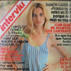 Coleccionismo de Revista Interviú: INTERVIU Nº 149 DE 1979- EVA LIBERTEN, GROUPIES, SAHARAHUIS, CRIMEN DE LLORET, CEUTA, RAMON GARRIGA.
