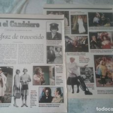 Coleccionismo de Revista Interviú: DISFRAZ DE TRAVESTIDO. POR CATERINA UBEDA (INTERVIU CIRCA 1997)