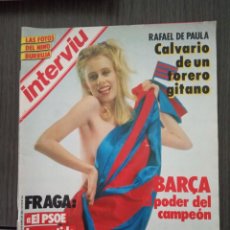 Coleccionismo de Revista Interviú: . REVISTA INTERVIU Nº 463. MARZO DE 1985 - BARÇA CAMPEÓN 1985