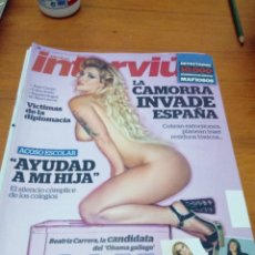 Coleccionismo de Revista Interviú: REVISTA INTERVIU 2037. MAYO 2015. LA CAMORRA INVADE ESPAÑA. ACOSO ESCOLAR. ESPECIAL POLITICAS.. B11R. Lote 178197392